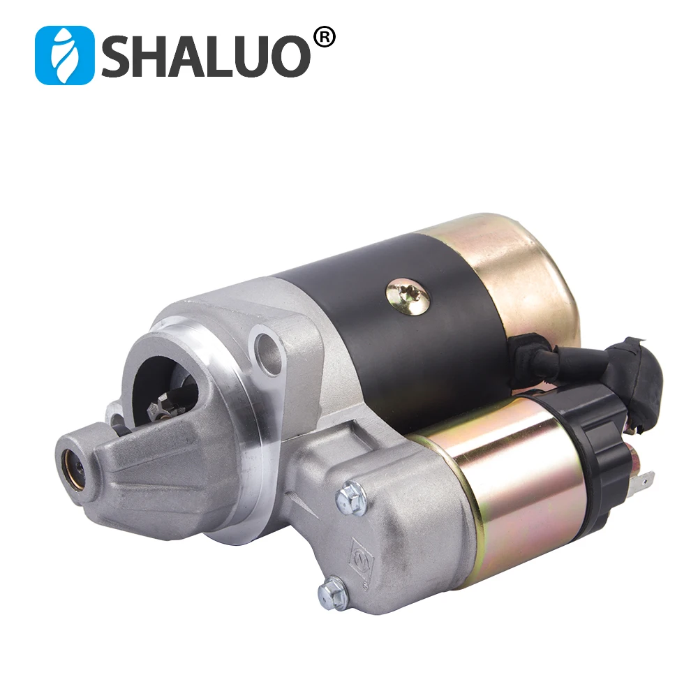 QD114A 12V 0.8KW Diesel Generator Engine Starter Motor Copper Made Motor Electric Genset Parts QD114B 0.9KW 12V