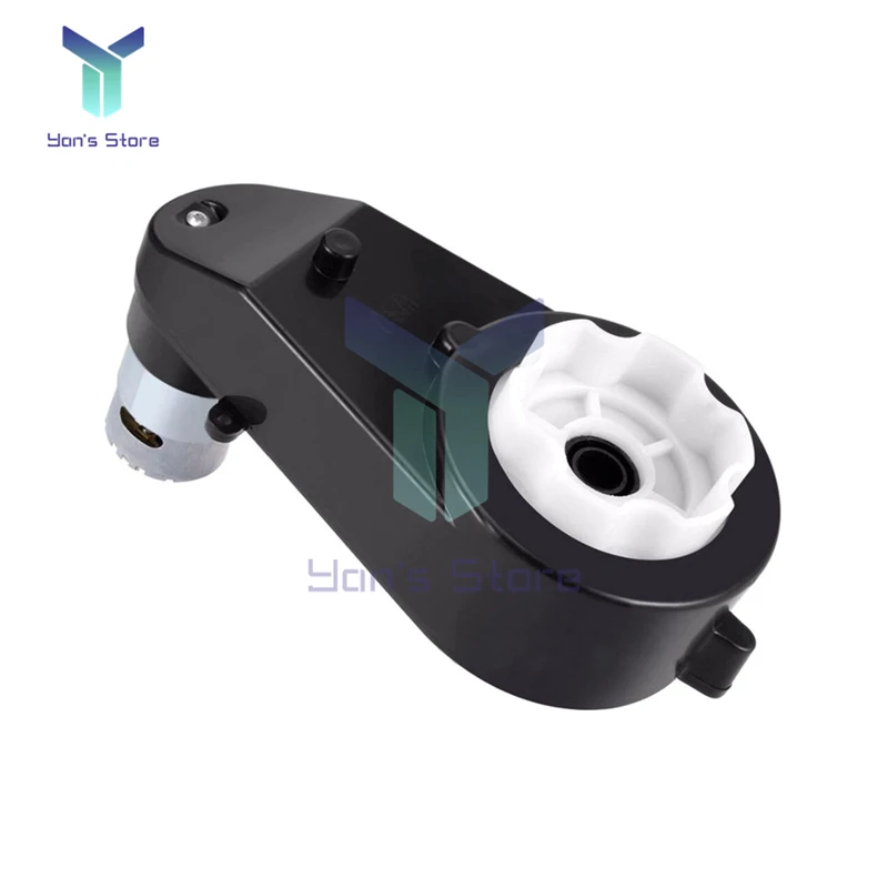 Imagem -03 - Caixa de Velocidades do Motor dc para Crianças Resistente ao Desgaste Baixo Ruído 12v 55018000 55023000rpm Brinquedo do Carro