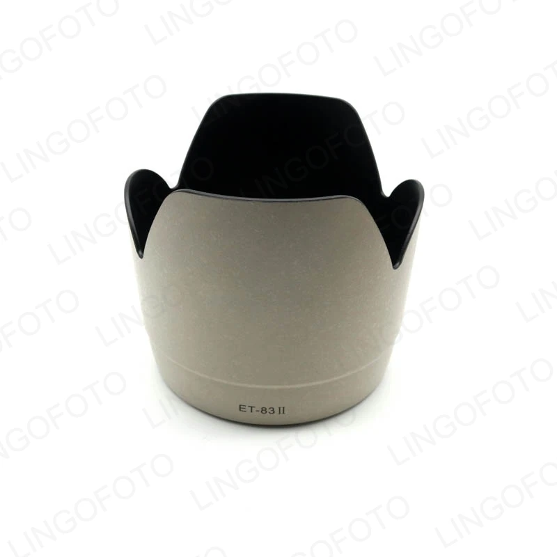 For Canon EF 70-200mm f/2.8L USM White Lens Hood Tulip Flower Shade 77mm replace ET-83II