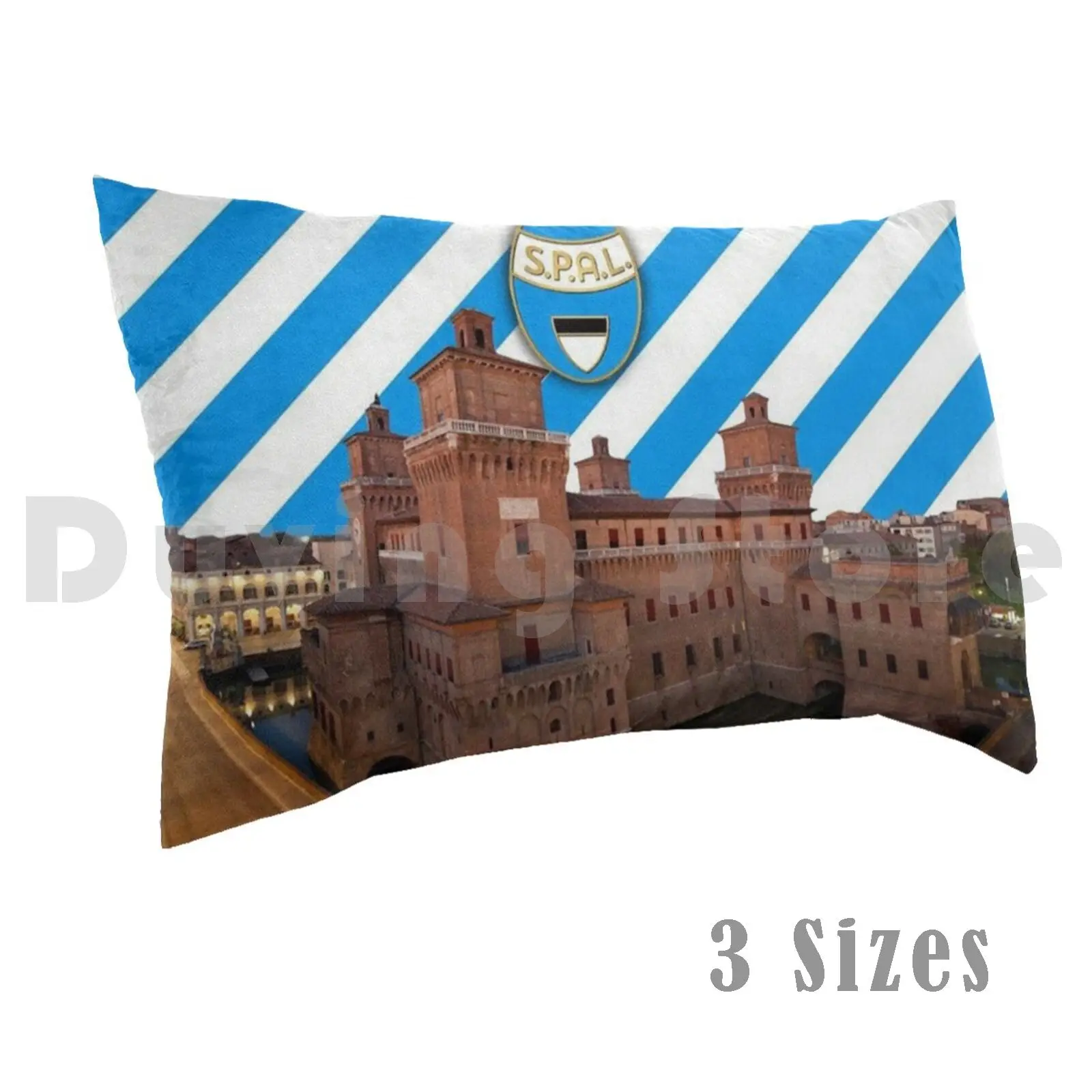 Funda de almohada La Mia Ferrara DIY 40*60 Ferrara Spal Castello Extèse Euro Club