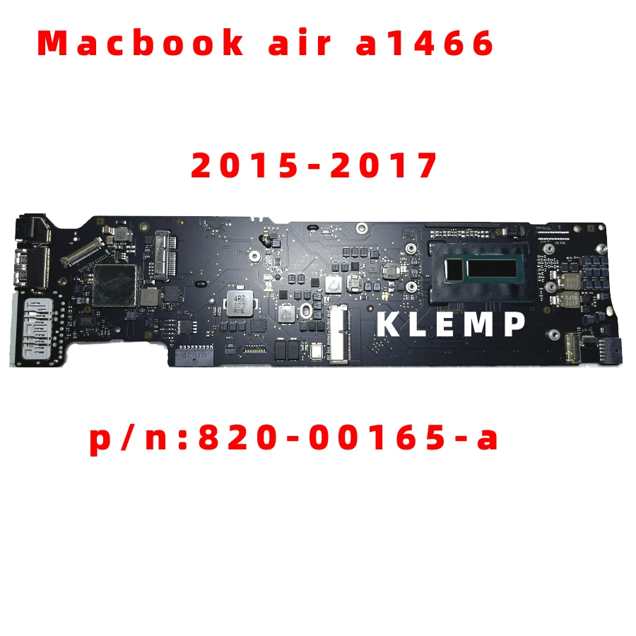 Motherboard Teruji A1466 untuk MacBook Air 13 "A1466 Kabel Papan Logika I5 I7 4GB 8GB 16G 2012 2013 2015 2016 2017 Tahun