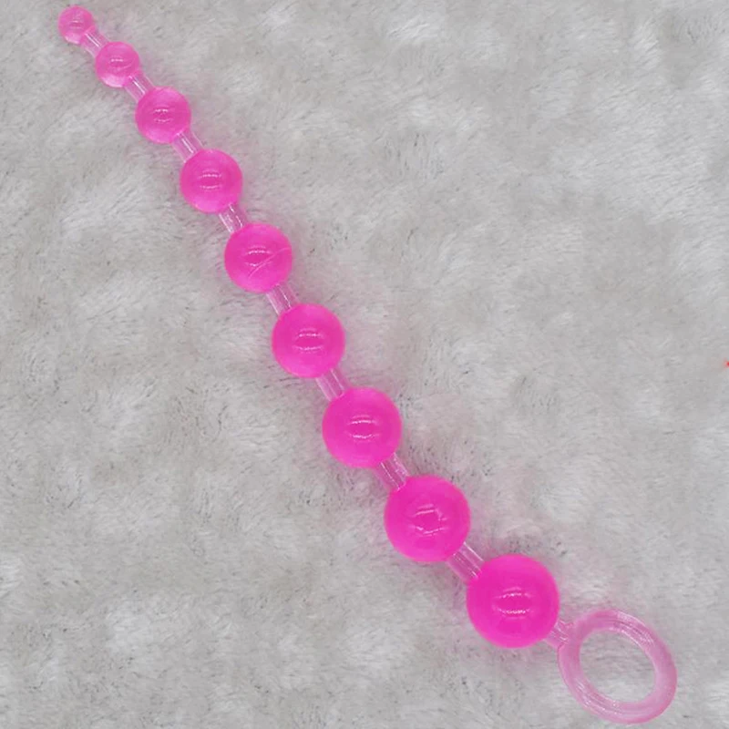 Super Long Silicone Butt Plug Anal Beads Ball Sex Toy Beginners Man Women Couples Anus Masturbator Soft Rubber Long Pull Beads