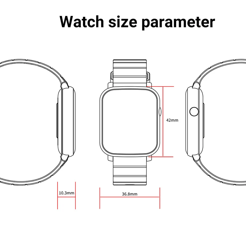 IP68 ساعة ذكية الرجال اللياقة البدنية سوار المقتفي رصد معدل ضربات القلب ل ios أندرويد أبل آيفون PK P68 P70 B57 ساعة رياضية النساء