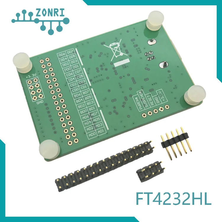 FT4232HL module development board high-speed USB to 4 serial port module TTL