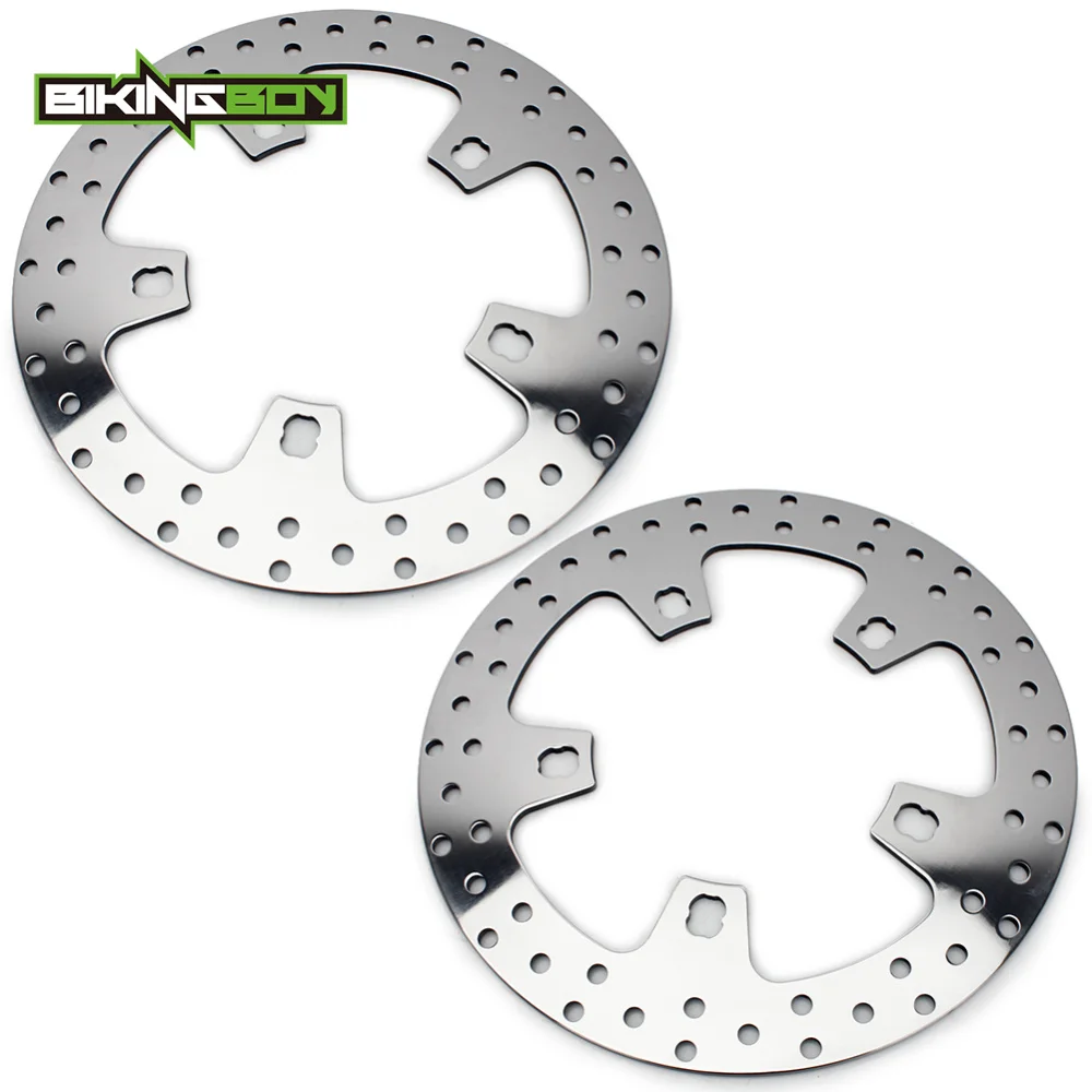 BIKINGBOY FLHR Road King 15-21 FLTRX Road Glide FLTRXS 2015-2020 FLTRU 16 17 18 19 20 FLTRXSE CVO Front Brake Discs Rotors Disks