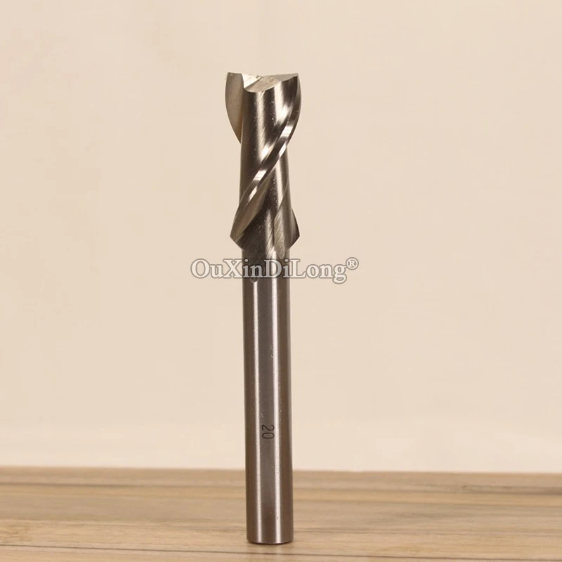 Imagem -02 - Fresa de Carpintaria Corte para Trabalhar Madeira Diâmetro 20 mm Broca Espiral Cortada Haste Modelo 20*45130 Gf240 Peça