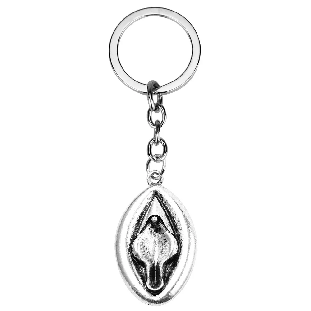 Sexy Metal Carving Personalize To Attract Gifts To Hang The Female Genital Key Chain Female Genital Gift Jewelry Car Key Chain