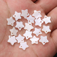 Natural White Shell Pendant Small Star Mother of Pearl Exquisite Charms For Jewelry Making DIY Earring Necklace Accessories