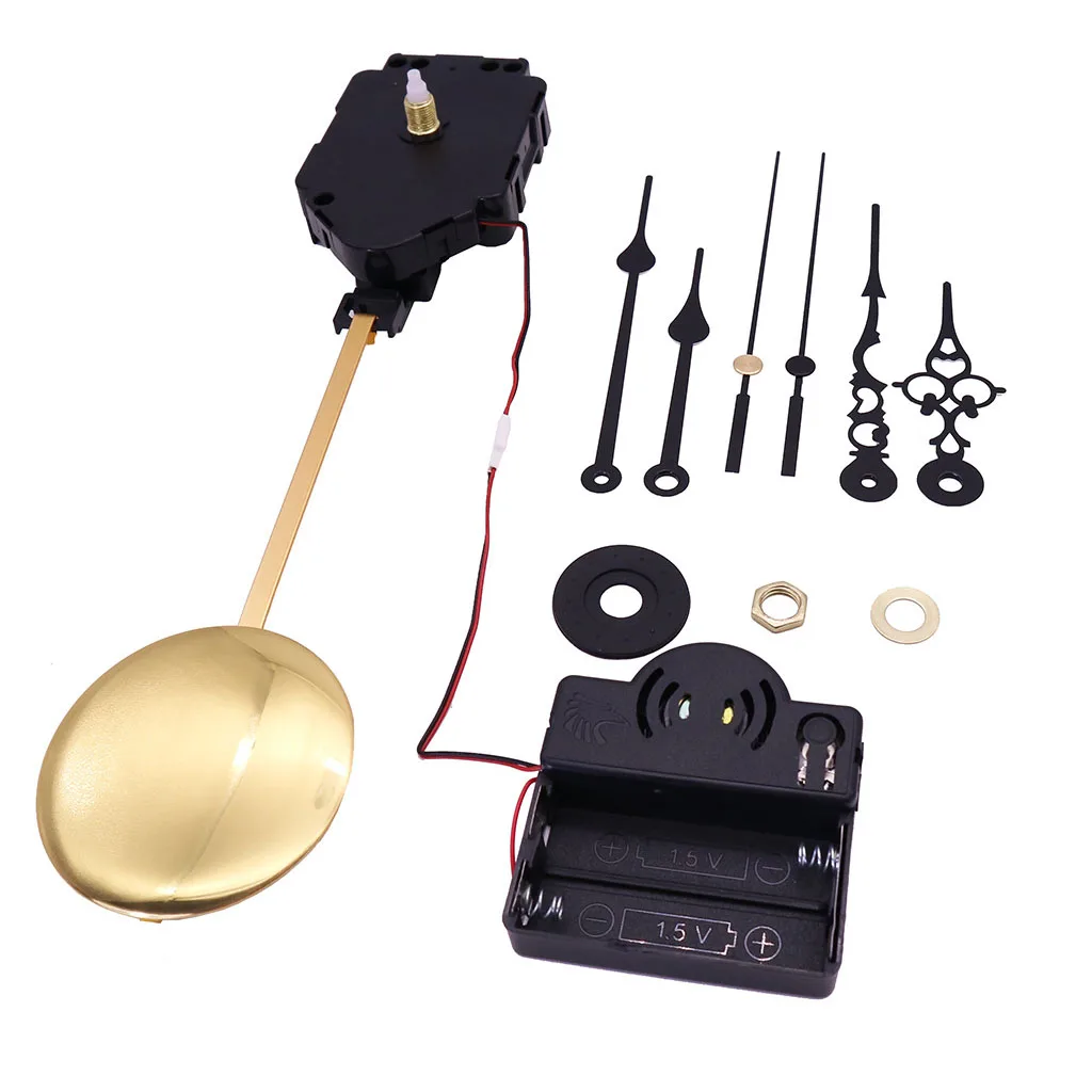 DIY Pendulum Clock Movement Mechanism Kits Westminster Movement Wall Quartz Pendulum Clock Movement Replacement Parts Accessory