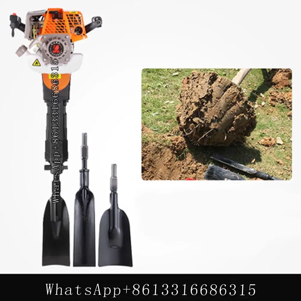 Multifunction oil pickaxe drill bit earthball digger,treedigging machine,ditching,broken stone,root cutting,tree/seedling lifter