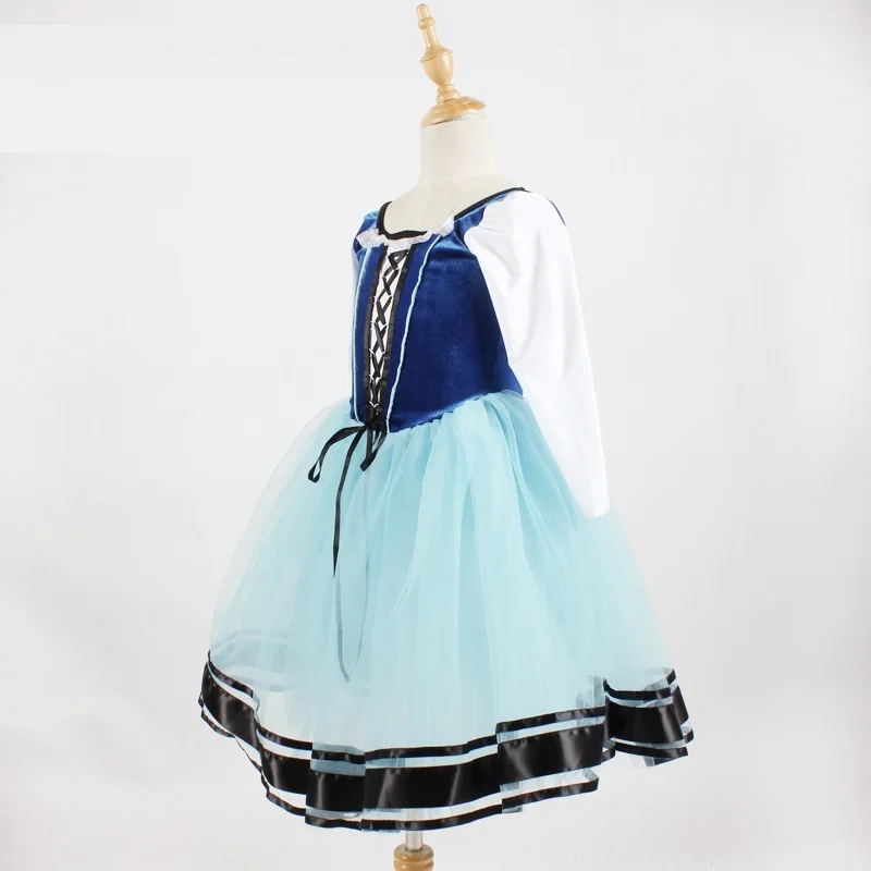 

H2695 Children Ballet Dance Dress Professional Performance Dancewear Girls Tutu Dresses Student Stage Show Competiton Clothes