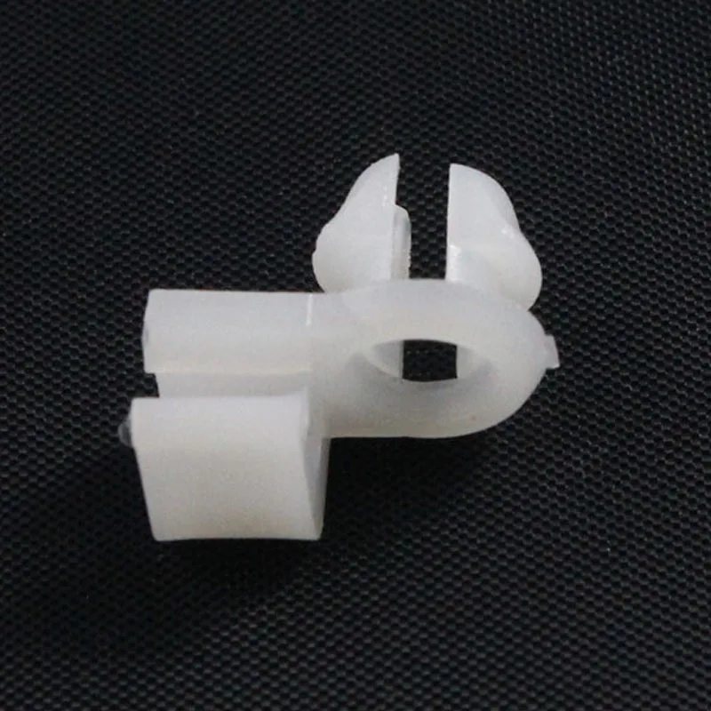 KE LI MI Auto White Plastic Door Lock Rod Clip Fasteners Car door side retaining clips lock retainer