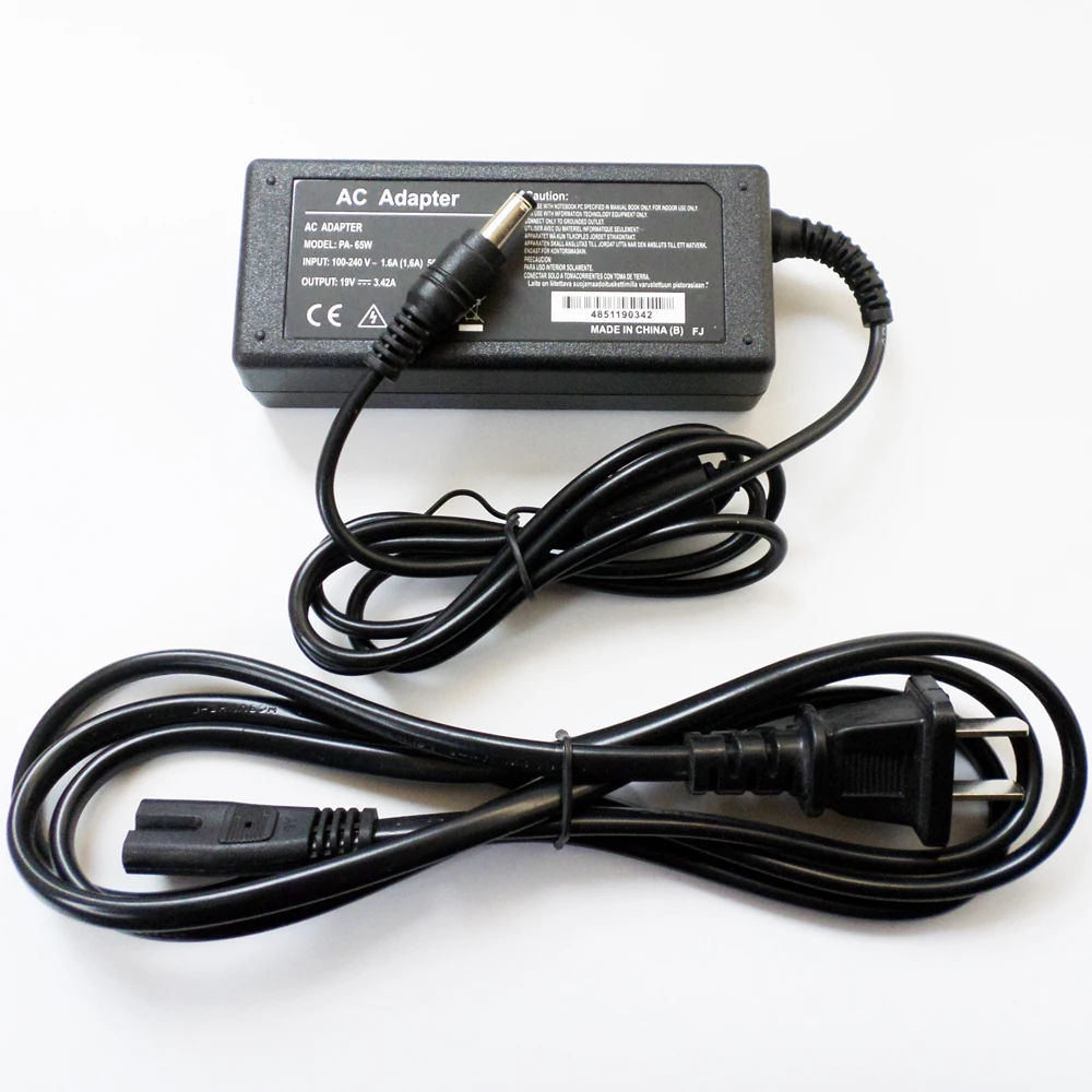 

New Battery Charger Power Supply Cord AC Adapter For Lenovo F41 F31G F41G F40M E23 E41 E42 E43 19V 3.42A 65W 5.5mm*2.5mm Laptop