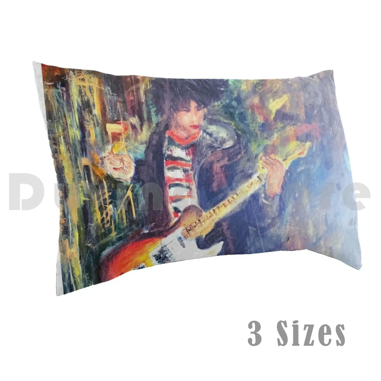 Rock The CasbahPillow case Guitar N Roll Radiohead Jimmy Page Classic Acrylic Music Telecaster