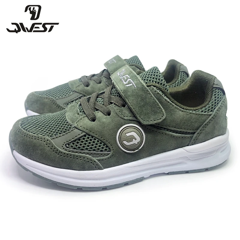 2021 QWEST (przez FLAMINGO) nowy patchworkowy wiosna i lato Hook & Loop Outdoor Walking dzieci buty dla chłopca darmowa wysyłka 81K-NQ-0623