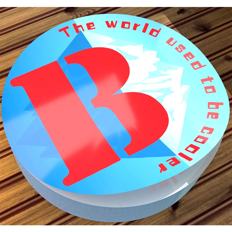 Foliedruk Vinyl Sticker Labels Afdrukken