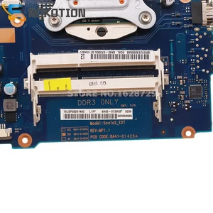 Nokotıon BA92-07395A BA41-01432A BA41-01433A BA41-01434A samsung NP-RV411 rv411 anakart, nvıdıa geforce 315 m, 3 + ısı emici ile gemide 8 büyük satış, samsung rv411-no. 7