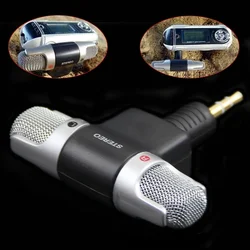 FORNORM 3.5mm Jack Portable Mini Portable Digital Stereo Microphone Recorder for Sony MIC-DS70P Computer Sing Song Karaoke
