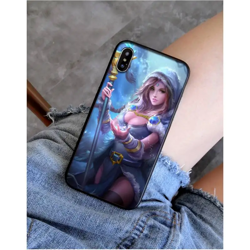 YNDFCNB for boys game dota 2 Phone Case for iphone 11 12 Mini Pro Max X XS MAX 6 6s 7 8 Plus 5 5S 5SE XR SE2020