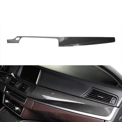 2pcs RHD only Real Dry Carbon Fiber Dashboard Cover Dash Kit For BMW 5 Series F10