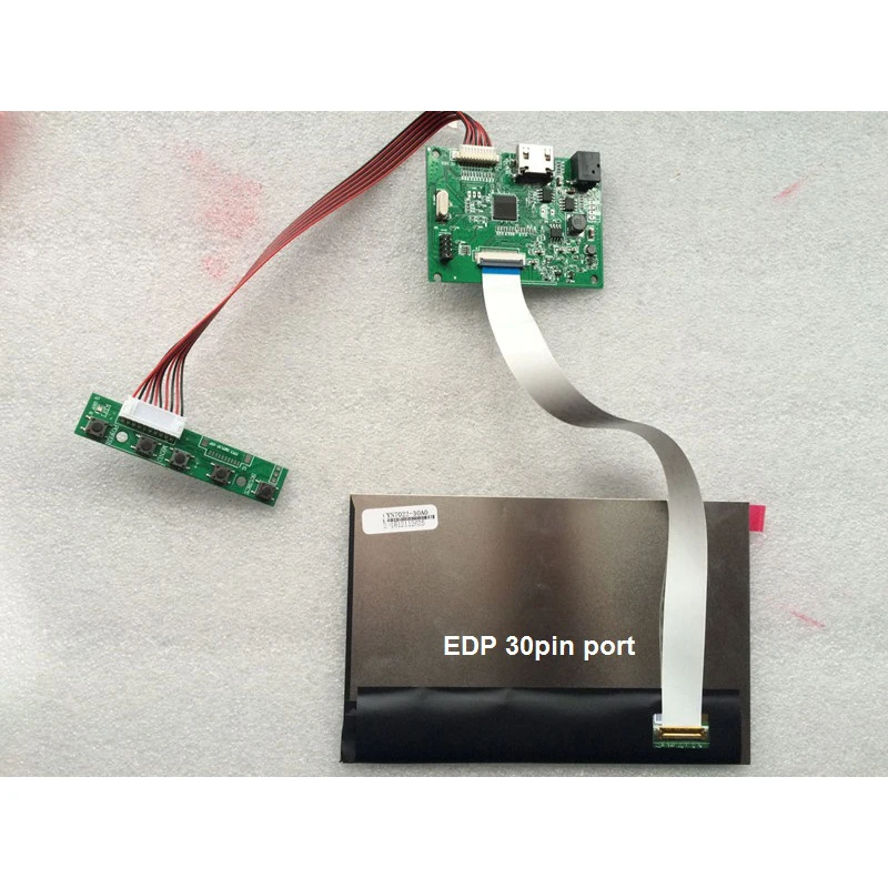 LCD HDMI-Compatible 7inch 1280x800 HD panel IPS Screen EDP with Capacitive Touch Panel LCD+ Controller Board driver card