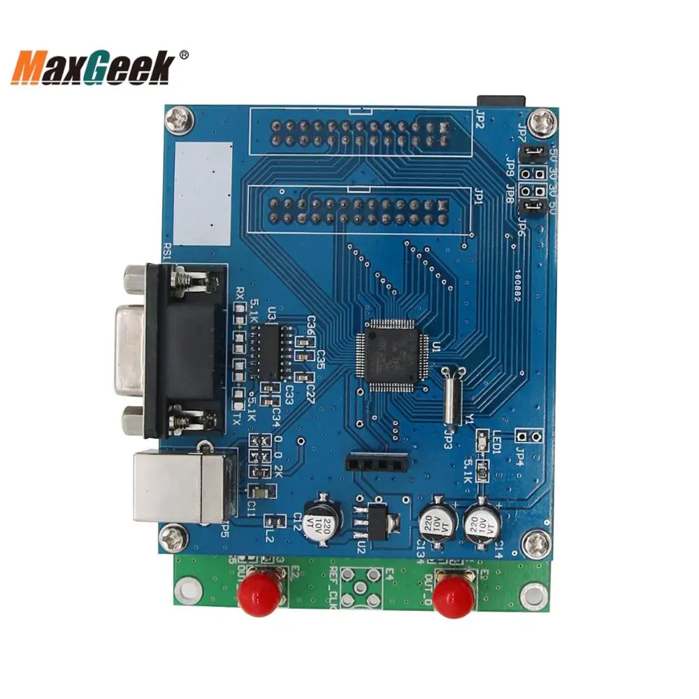 Imagem -05 - Maxgeek Ad9910 v3 Módulo 1g Dds Placa de Desenvolvimento rf Fonte Sinal com Stm32 Placa Avaliação Apoio Software Oficial