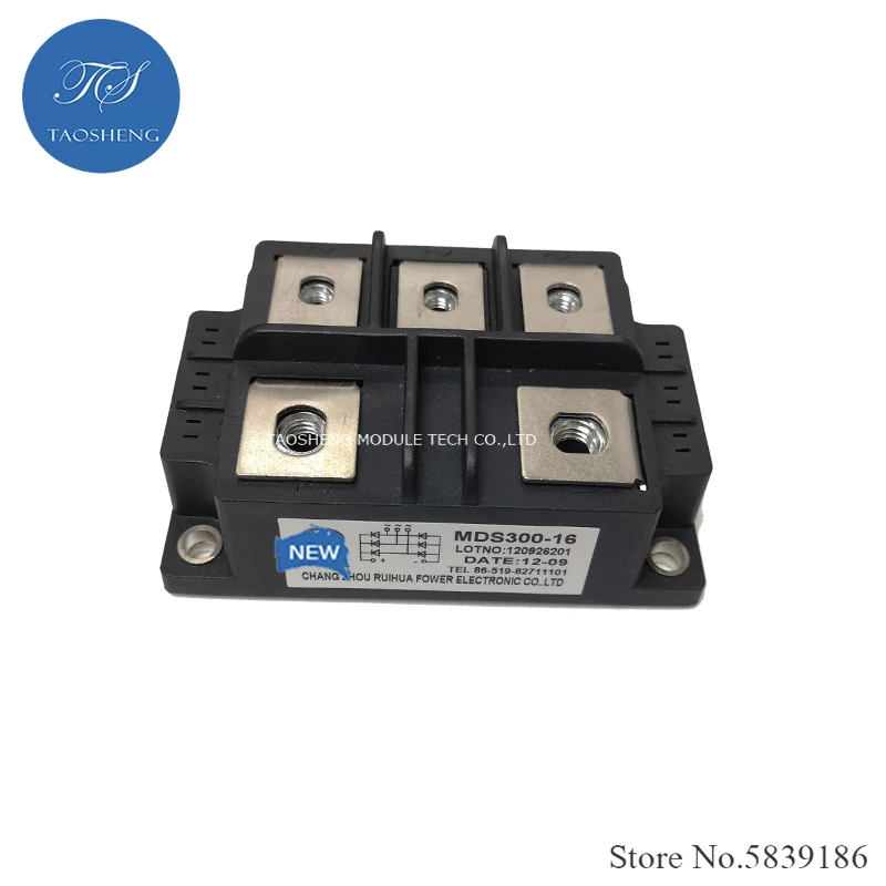 

1PCS Original MDS300-16 MDS200-16 MDS250-16 200A250A300A 1600V Module