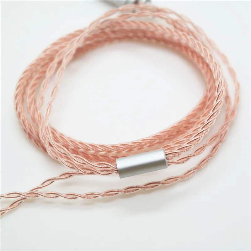 Pirole HIFI 4.4 مللي متر متوازن Mmcx تحديث استبدال 6N OCC كابل صالح لسماعة Shure SE535 SE235 SE215 UE900 Westone
