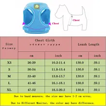 Reflective Puppy and Cat Harness Vest #6