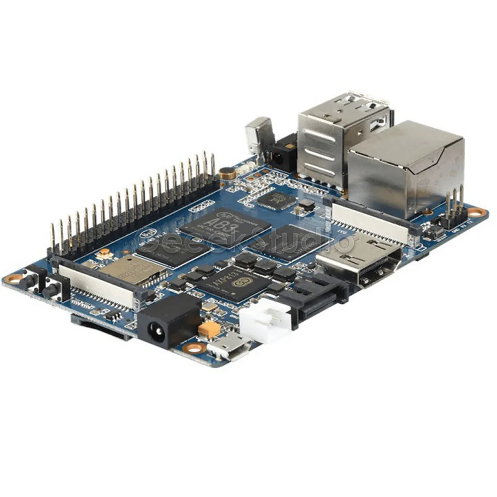 Banana Pi M3 A83T Octa-Core (8-core) 2GB RAM with WiFi & Bluetooth4.0 Open-source Development Board BPI Single Board Computer