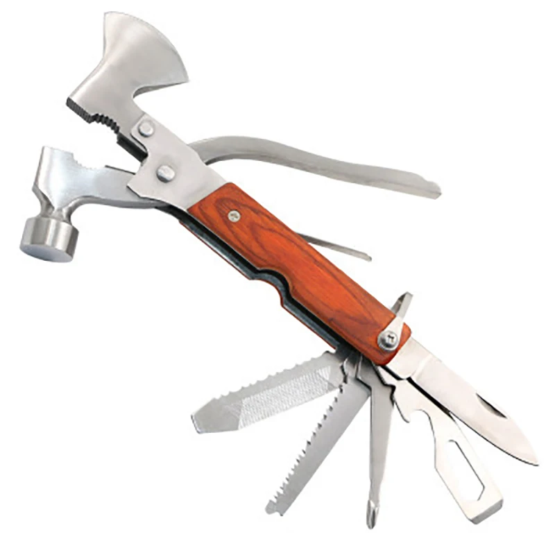 

Pliers Multitool Folding Pocket Camping Outdoor Survival hunting Screwdriver Kit Bits Knife emergency safety hammer