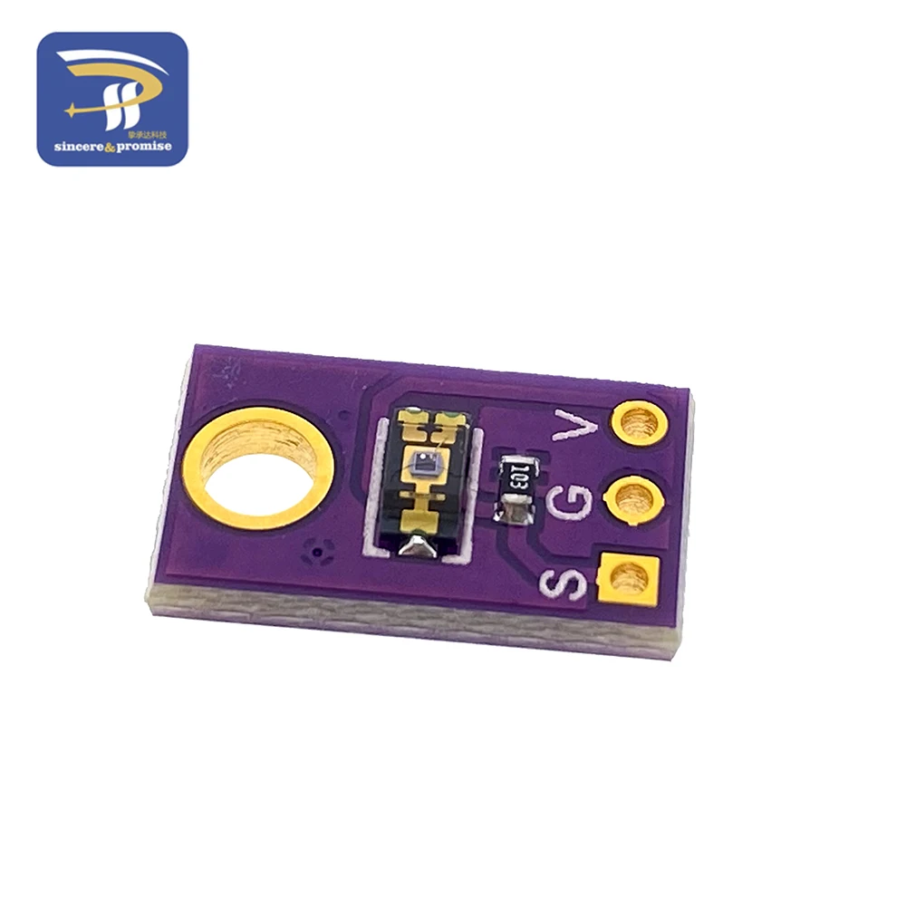 TEMT6000 Ambient Light Sensor Analog Light Intensity Module Visible Light Sensor Detection For Arduino