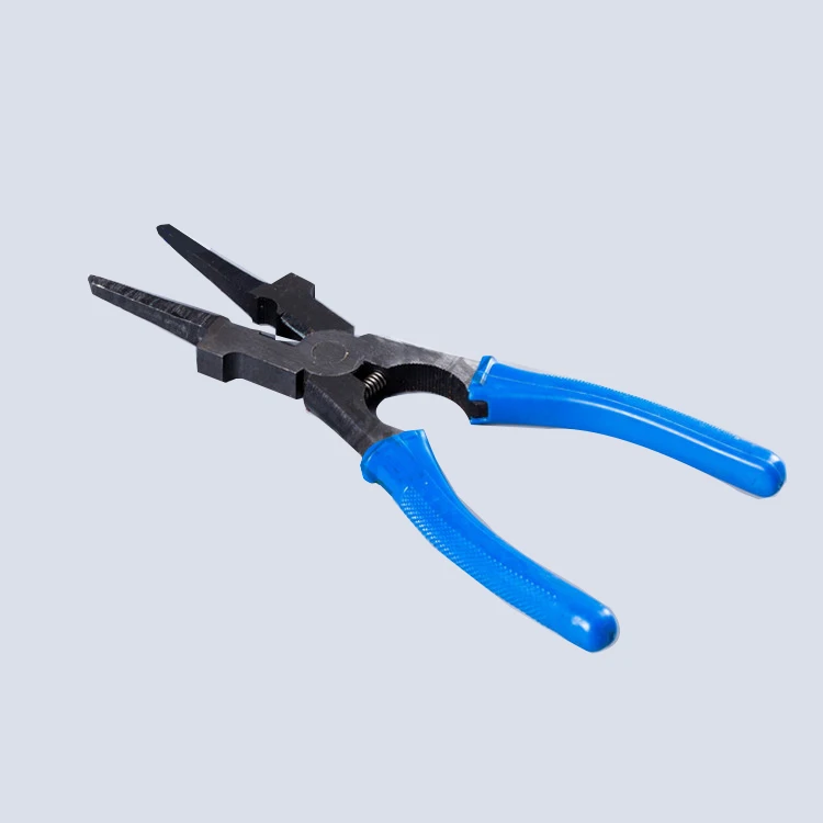 

Flat Mouth MIG Welding Pliers Insulated Handle Carbon Steel for Welding Torch Mig Wire Cutting Multipurpose Tools Spring Loaded