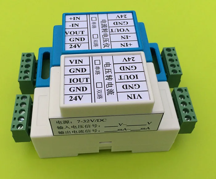 Modulo da tensione a corrente conversione ingresso 0-10V uscita 4-20ma/un ingresso e un'uscita, due ingressi e due uscite