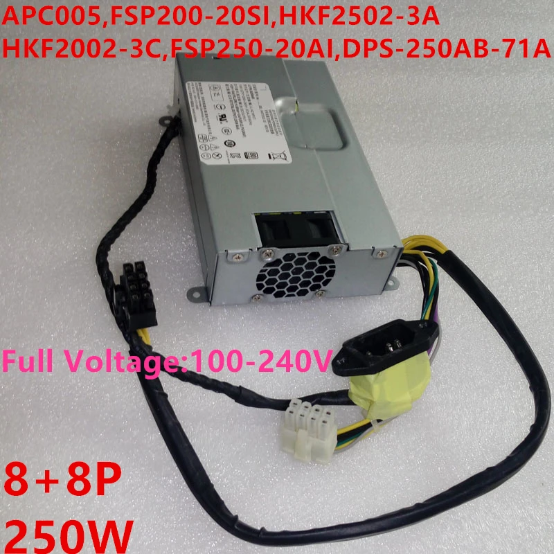 New PSU For Lenovo 550 750 350 540 520 250W Power Supply APC005 HKF2502-3A FSP250-20AI FSP250-30SI DPS-250AB-71 A DPS-250AB-71 B