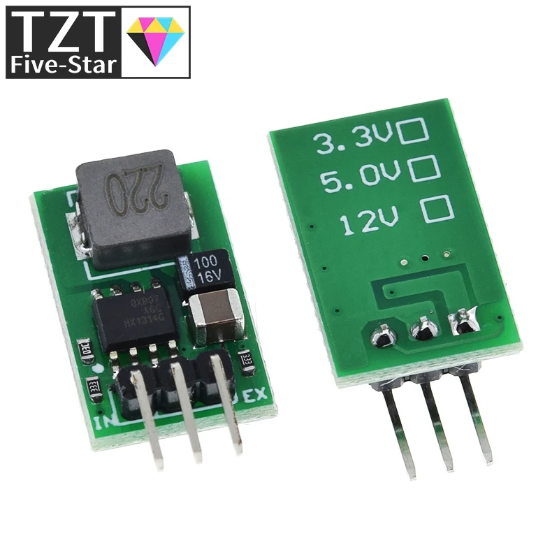 TZT DC 5,5-32V auf 5V/1A Spannungsreglermodul, Ersatz für LM7805 5V Positivspannungsregler, 5V 1A Abwärtswandlermodul – Detail 2