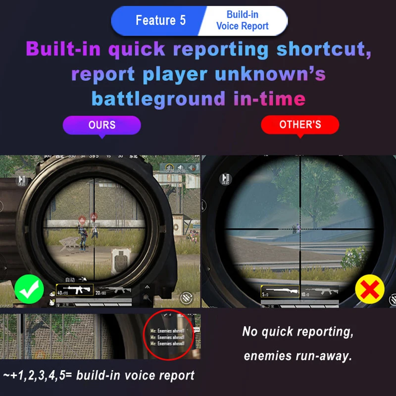 Plug and Paly Gamepad PUBG Controller Mobile tastiera da gioco convertitore Mouse per adattatore per telefono Android per supporto IOS Bluetooth