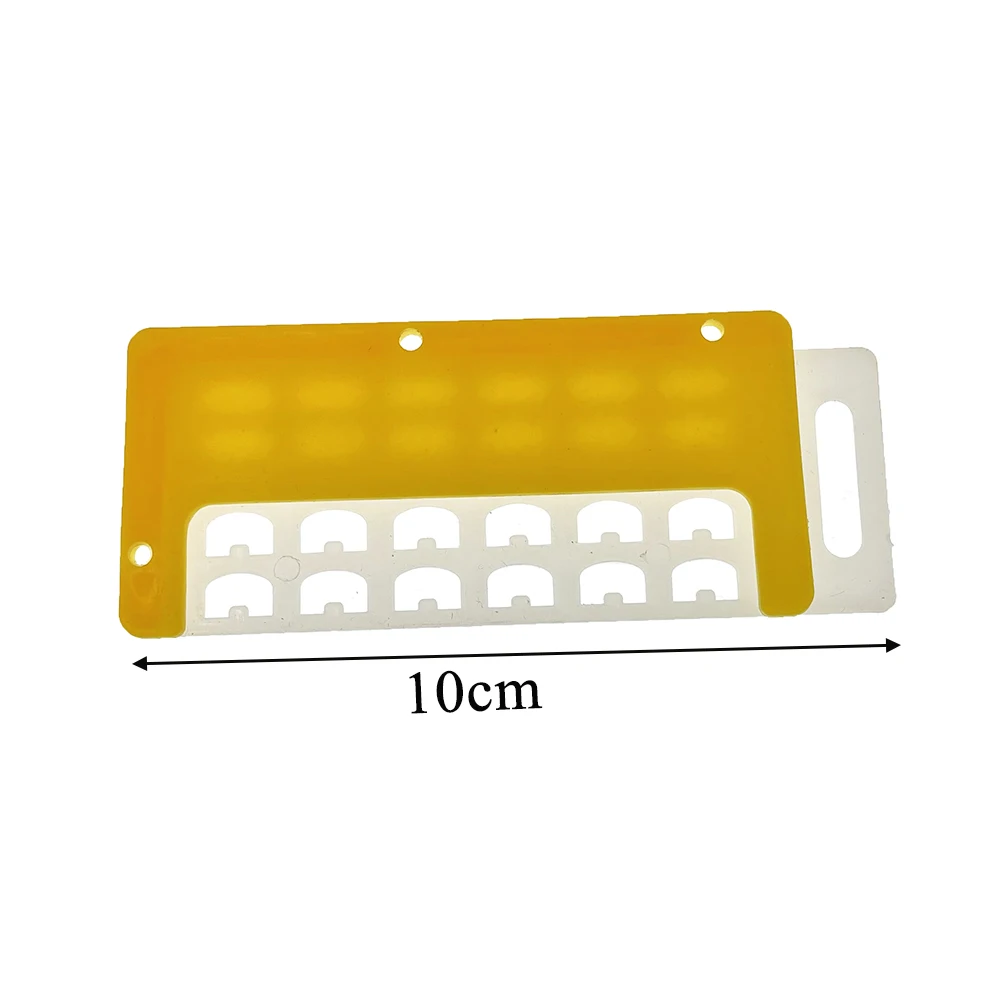 20PCS Queen Excluder Blocking Ventilation And Air FLow Closer Reducer Plastic Anti-Escape Small Holes Robber Guard Beekeeping