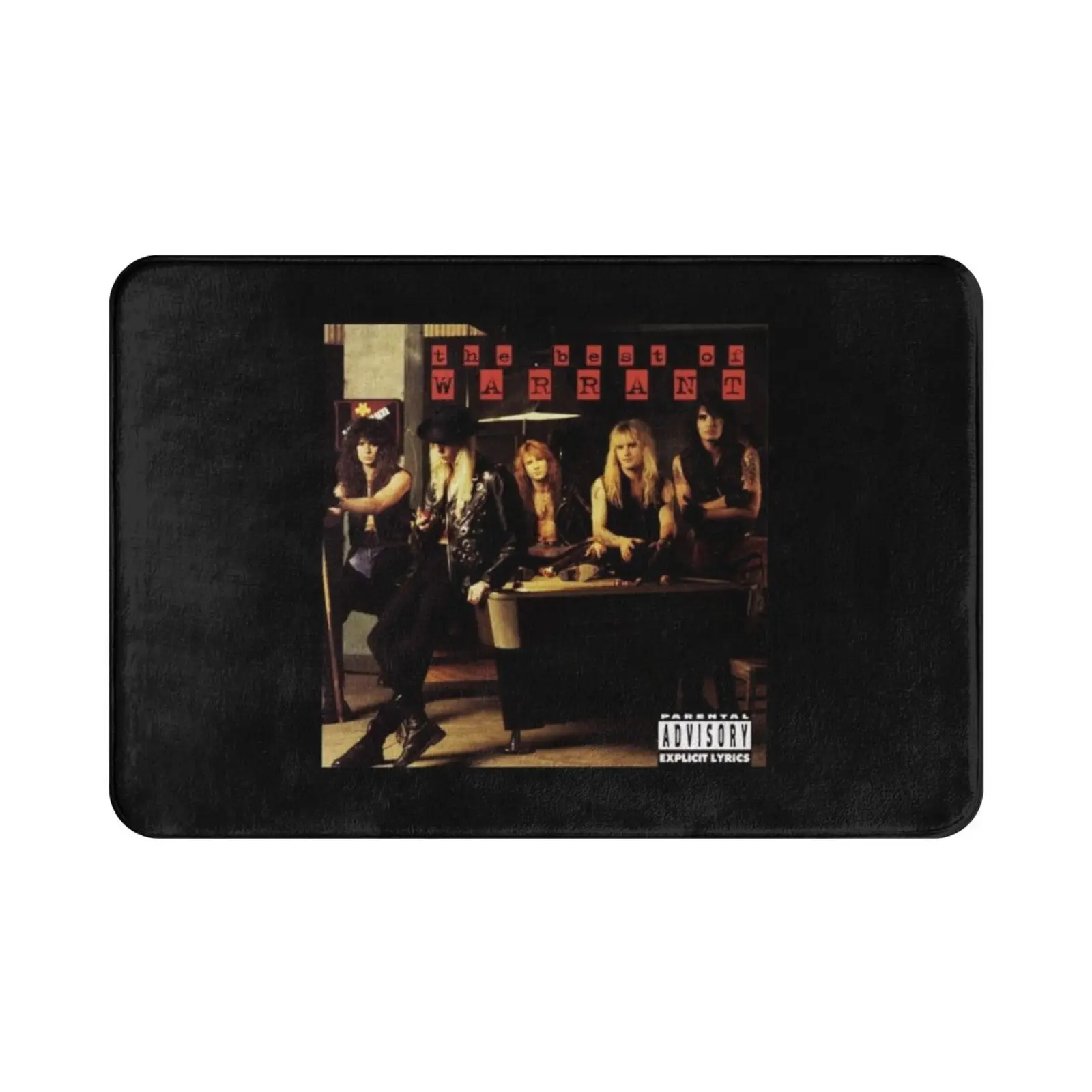 Warrant-Cover Legend Band Carpet Mat Rug Cushion Soft Non-Slip Warrant Legend Band Hindutimes