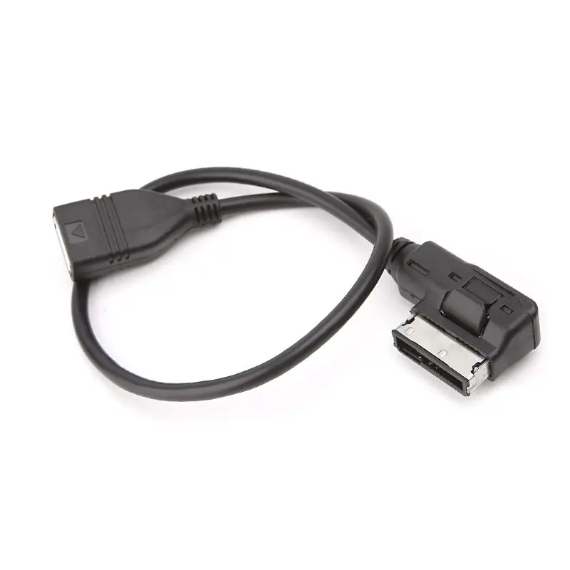 AUX الوسائط واجهة USB أنثى محول الصوت كابل AMI لمرسيدس لبنز
