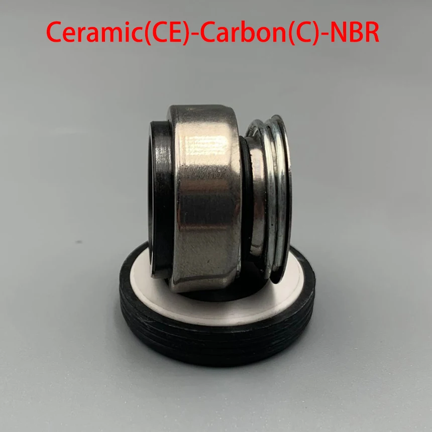 

301-22 301-25 301-28 301-30 301-35 301-40 Ceramic Carbon NBR Rubber Water Pump Single Coil Spring Bellows Shaft Mechanical Seal