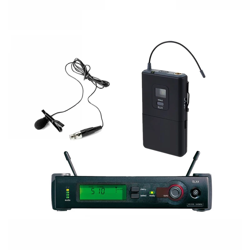 Original MiCWL SLX SLX24 UHF Wireless Microphone System BETA58 Cardioid Cordless Headset WL93 Lapel Lavalier Stage DJ Karaoke