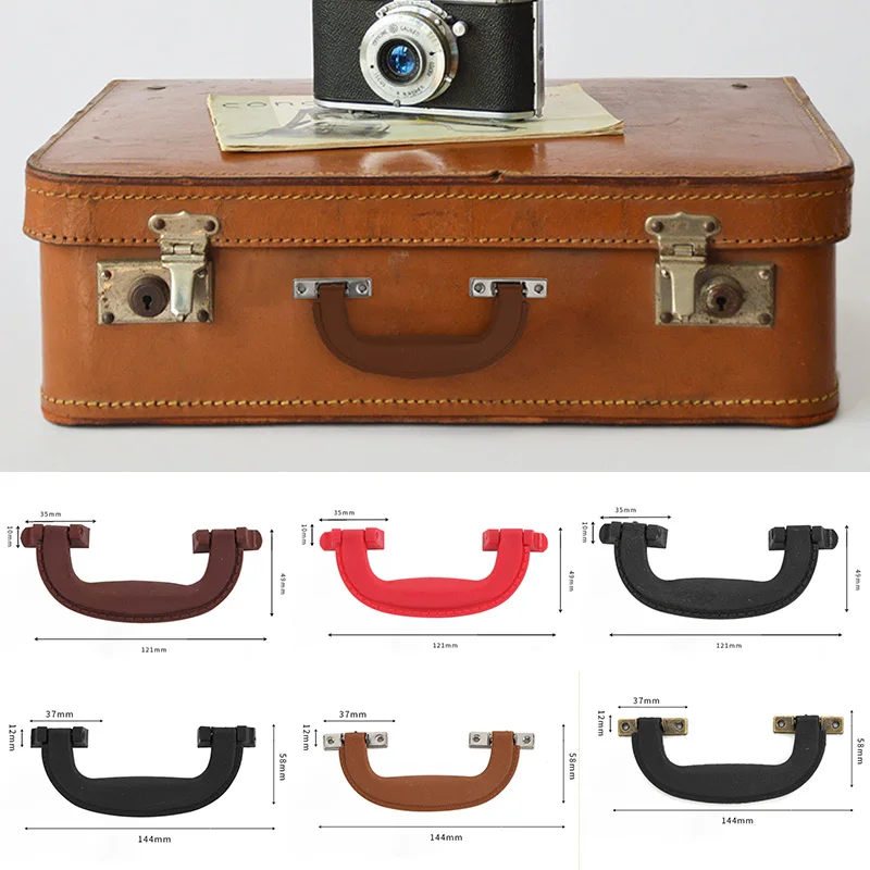 Arch Box Handle Tool Handle Retro Plastic Suitcase Holder Furniture Hardware Antique Handle