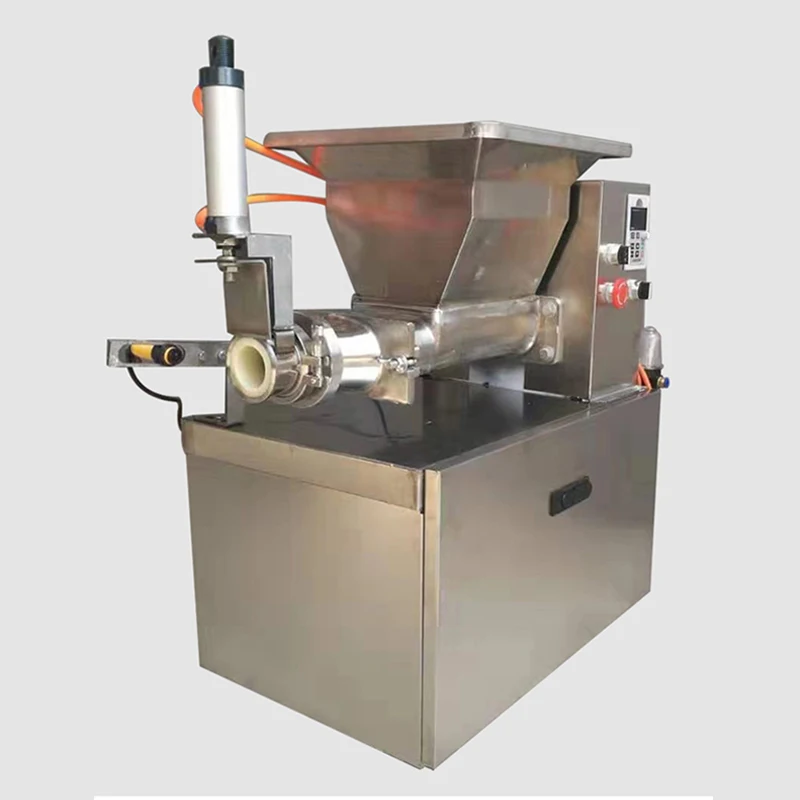 自動小型生地分割器機ピンチ顔エージェントサブ機械月餅充填機切断生地機400ワット