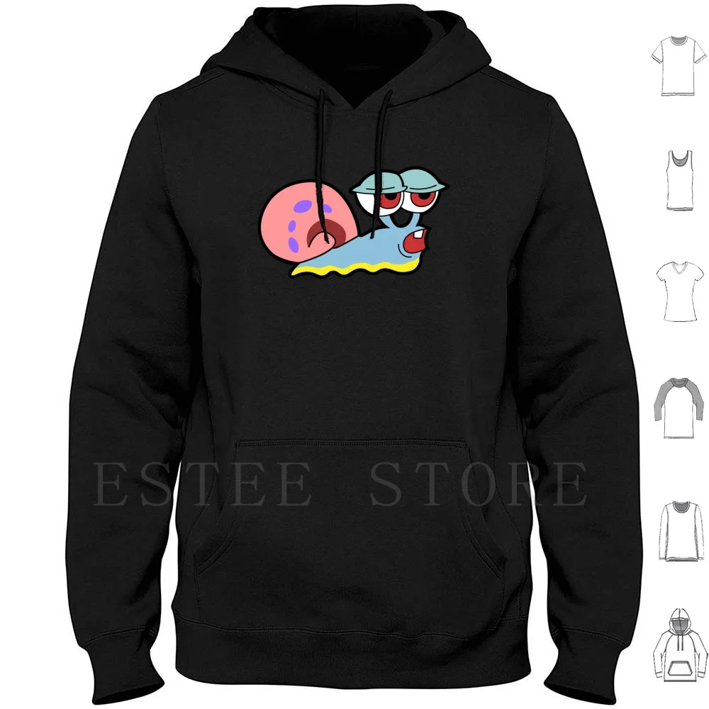 Sudaderas con capucha de Gary The Snail de manga larga, Gary Tendring, Gary The Snail Baby, dibujos animados de bebés, memes infantiles, dibujos animados de la infancia