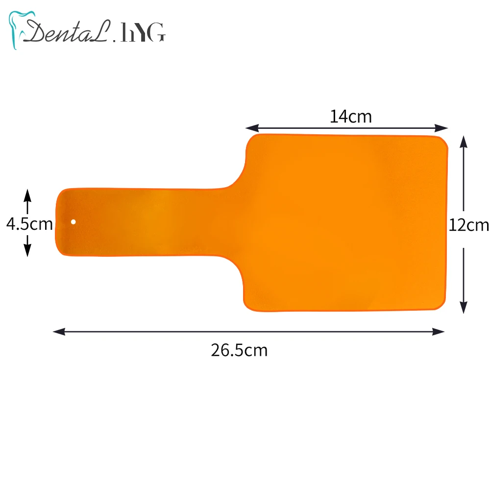 Dental Shield Plate Eye-Protective Board Dental Curing Light Shields Teeth Whitening Dental Tools Light Filter Paddle