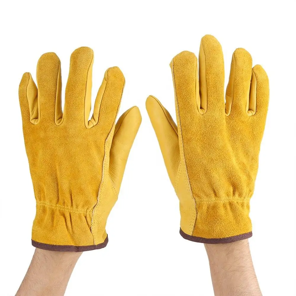 

Construction Leather Work Gloves Wood Working / General Work / Metal Working Glove