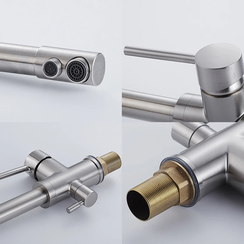 Drinking Filtered Water Kitchen Faucets 360 Degree Rotation Clean Water purifier faucet Purification Filter Sink Taps Mixers ML9