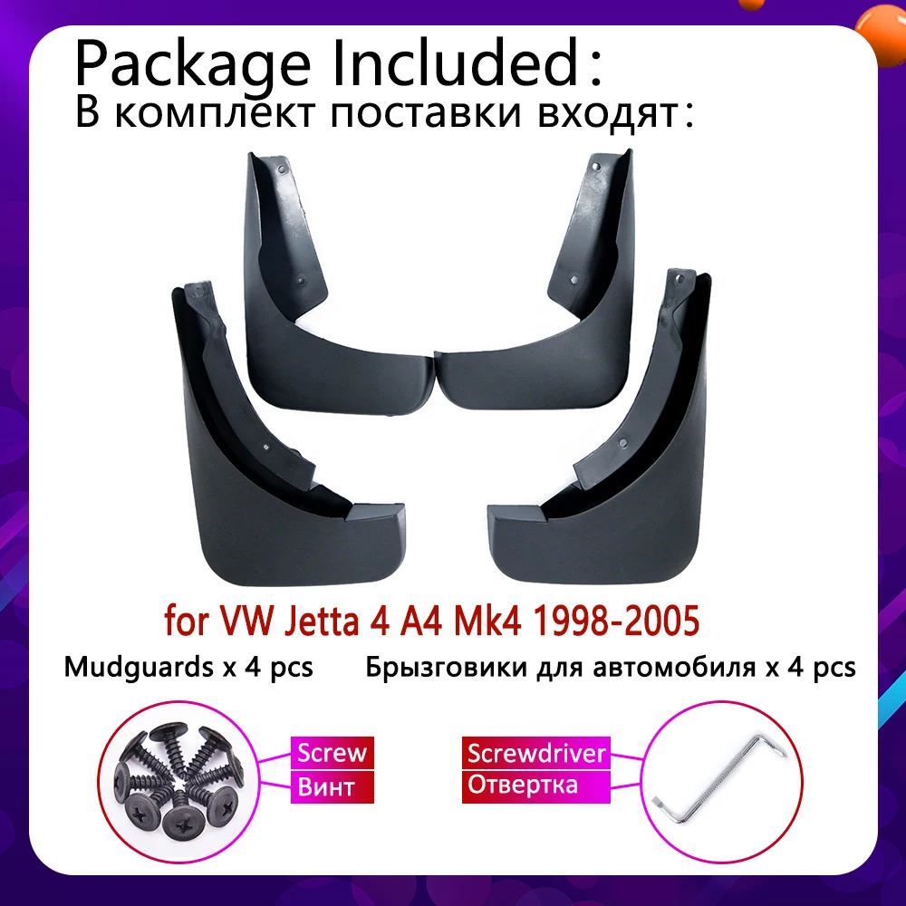 Garde-boue pour VW Volkswagen Jetta A4 4 NK4 1J 1998 ~ 2005, accessoires de voiture 2000 2001