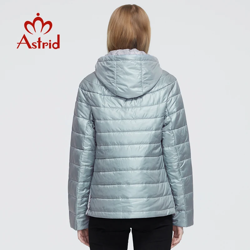 Astrid 2022 New Autumn Winter Women\'s coat women Windproof warm parka fashion thin Jacket hooded female clothing New Design 9299